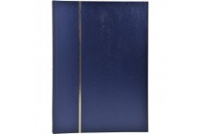 Exacompta - Ref. 26154E - 1 album de timbres classique - 48 pages noires - Dimensions exterieures : 22,5 x 30,5 cm - Couverture 