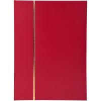 Exacompta - Ref. 26163E - 1 album de timbres classique - 64 pages noires - Dimensions exterieures : 22,5 x 30,5 cm - Couverture 