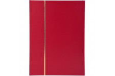 Exacompta - Ref. 26163E - 1 album de timbres classique - 64 pages noires - Dimensions exterieures : 22,5 x 30,5 cm - Couverture 