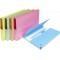 Lot de 50 : Exacompta - Ref. 46772E - chemises Poche avec soufflet de 32 mm SUPER 210 g/m² - couleurs pastel - chemises certifi