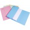 Lot de 50 : Exacompta - Ref. 46772E - chemises Poche avec soufflet de 32 mm SUPER 210 g/m² - couleurs pastel - chemises certifi