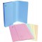 Lot de 50 : Exacompta - Ref. 46773E - chemises Poche avec soufflet de 32 mm SUPER 210 g/m² - couleurs pastel - chemises certifi