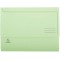 Lot de 10 : Exacompta - Ref. 47970E - chemises Poche avec soufflet de 32 mm SUPER 210 g/m² - couleurs pastel - chemises certifi