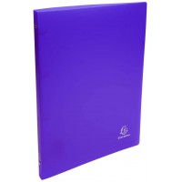 Lot de 25 : Exacompta 51166e Classeur 32 x 25 cm Violet