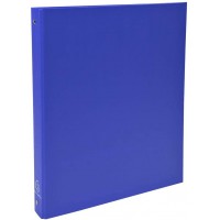 Exacompta - ref. 51372E - 1 Classeur rigide remborde PP - 4 anneaux ronds diametre 30 mm - Dos 40 mm - Dimensions ext