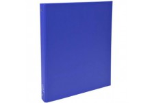Exacompta - ref. 51372E - 1 Classeur rigide remborde PP - 4 anneaux ronds diametre 30 mm - Dos 40 mm - Dimensions ext