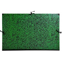 EXACOMPTA 533400E Carton a  dessin Annonay avec rubans 75x105 cm - Pour format B1 Vert