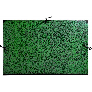 EXACOMPTA 533400E Carton a  dessin Annonay avec rubans 75x105 cm - Pour format B1 Vert