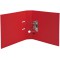 Lot de 10 : EXACOMPTA Classeur a levier PVC A4 D70mm Premium Rouge