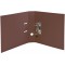 Lot de 10 : EXACOMPTA 53746E Classeur a levier PVC A4 dos de 70mm. Marron