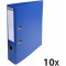 Lot de 10 : Exacompta - Ref. 53752E - Classeurs a levier A4 Prem'Touch - Dos de 70 mm - Mecanique 75 mm 