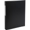 Classeur remborde polypropylene 2 anneaux ronds de 25mm sur 3eme de couverture