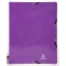 Exacompta - ref. 54869E - 1 classeur PP rigide personnalisable 1 poche - 2 anneaux ronds diametre 30 mm - Dimensions exterieures
