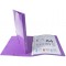 Exacompta - ref. 54869E - 1 classeur PP rigide personnalisable 1 poche - 2 anneaux ronds diametre 30 mm - Dimensions exterieures