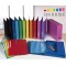 Lot de 10 : EXACOMPTA 54929E Classeur A4 2 anneaux 30mm Iderama Couleurs aleatoires
