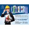 Exacompta - Ref. 55188E - Carton de 25 chemises a  elastiques 3 rabats Kreacover - en polypropylene translucide - dimensions 24 