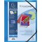 Lot de 25 : EXACOMPTA 55189E Chemise a elastiques 3 rabats polypropylene opaque Krea Cover - A4 Couleurs aleatoires