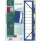 Exacompta - Ref. 55342E -Trieur Rigide Ordonator Dos Extensible 12 Compartiments - Bleu