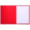 Lot de 10 : Exacompta 55415E Chemises a elastique sans rabat en carte lustree 355 g/mÂ² 24 x 32 cm Rouge