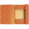 Exacompta - Ref. 55504SE - 1 chemise a elastiques 3 rabats en carte lustree 400 g/m²- Dimensions exterieures : 24 x