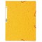 Exacompta 10404 Chemise en Carte Lustree 3 Rabats avec Elastiques 5/10E A4 400 g Format 240 x 320 mm
