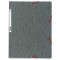 Exacompta Chemise cartonnee avec Rabat elastique 24 x 32 cm Gris