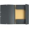 Exacompta Chemise cartonnee avec Rabat elastique 24 x 32 cm Gris