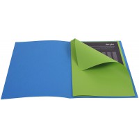 Exacompta - Ref. 55542E - Kit de classement class'kit - 25 chemises ROCK''S 210 g/m2 dimensions 24x32cm + 50 sous-chemises ROCK'