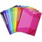 Lot de 10 : Exacompta - Ref. 55670E - Chemises 3 rabats a elastiques polypropylene 5/10e IDERAMA PP - A4 - Couleurs assorties