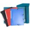 Lot de 10 : Chemise a elastique 3 rabats polypropylene 5/10e opaque - a4