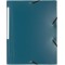 Lot de 10 : Chemise a elastique 3 rabats polypropylene 5/10e opaque - a4