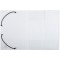 Exacompta - Ref. 56742E - 1 chemise a  elastique 3 rabats Crystal - en polypropylene 5/10 eme haute transparence - dimensions 24