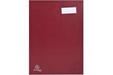 Exacompta 57025E Parapheur direction dos a  soufflets 20 compartiments 24 x 32 Rouge