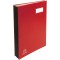 Exacompta 57025E Parapheur direction dos a  soufflets 20 compartiments 24 x 32 Rouge