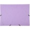 Lot de 4 : Exacompta - Ref. 58560E Pochette trieur Aquarel en carte multicolore pastel 12 compartiments fermeture par pression f