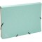 Lot de 4 : Exacompta - Ref. 58560E Pochette trieur Aquarel en carte multicolore pastel 12 compartiments fermeture par pression f