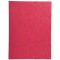 Exacompta - Ref. 59503E - Chemise a elastiques 3 rabats carte lustree 600gm² - A3 - rouge