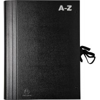 Exacompta Trieur A-Z Noir Haute Capacite