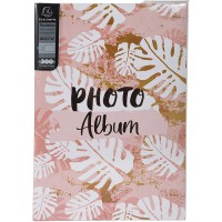 Exacompta - Ref. 62223E - Album photos a  pochettes PASTEL TROPIC - 300 photos 10x15 cm - 100 pages - Format 22,5x32,5 cm - albu