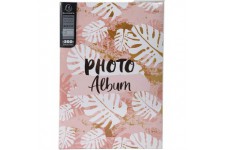 Exacompta - Ref. 62223E - Album photos a  pochettes PASTEL TROPIC - 300 photos 10x15 cm - 100 pages - Format 22,5x32,5 cm - albu