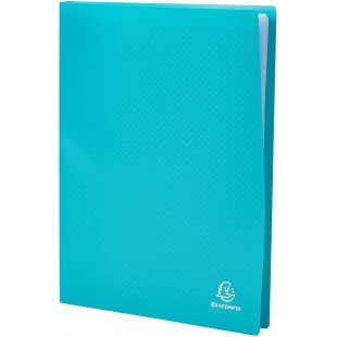 Exacompta - Ref. 85103E - 1 Protege-documents soude Opak - couverture en polypropylene souple - 200 vues - 100 pochettes legerem
