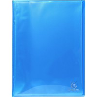 Lot de 8 : Exacompta - Ref. 85270E - 1 protege-documents Iderama - Couverture en polypropylene semi-rigide - 60 pochettes interi