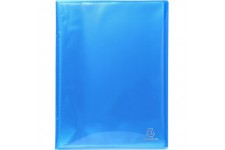 Lot de 8 : Exacompta - Ref. 85270E - 1 protege-documents Iderama - Couverture en polypropylene semi-rigide - 60 pochettes interi