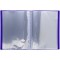 Lot de 12 : Exacompta 85870e Porte vues Iderama couverture polypro brillante et pochettes interieures lisse haute transparence 4