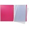 Exacompta - Ref. 86355E - Protege-Documents a  Anneaux - Rouge & 86002E Intercalaire 6 touches en polypropylene couleur format m