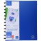 Exacompta - Ref. 86362E - Protege-Documents a  Anneaux et Pochettes Detachables 60 Vues / 30 Pochettes - A4 - Bleu