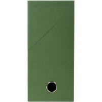 Lot de 5 : Exacompta - Ref. 89423E - 1 Boite transfert en papier toile - Dos 120 mm - Avec un oe“illet en metal - Pour format A4