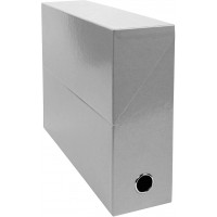 Exacompta - Ref. 89937E - 1 Boite transfert Iderama en papier teinte dans la masse - Dos 90 mm - oe’illet en metal - Pour format