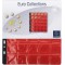 Exacompta - Ref. 96003E - 1 sachet de 3 recharges Numismatiques de 30 cases cristal pour 90 pieces de monnaie jusqu'a  30mm de d