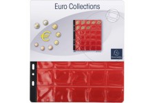 Exacompta - Ref. 96003E - 1 sachet de 3 recharges Numismatiques de 30 cases cristal pour 90 pieces de monnaie jusqu'a  30mm de d